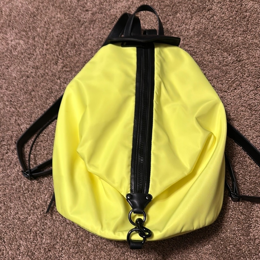 Rebecca Minkoff Nylon Jumbo Julian Bright Yellow